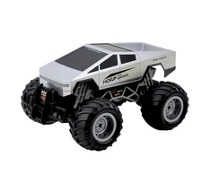 Lean Toys Nuotoliniu būdu valdomas visureigis automobilis RC 1:16 sidabrinis
