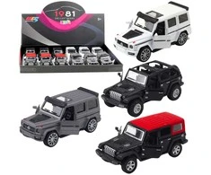 Lean Toys Visureigis Metalinis 1:36, Traukiamasis Mechanizmas, Atidaromos Durys