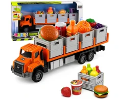Lean Toys Vilkikas su puspriekabe 1:55