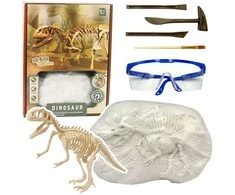 Lean Toys Mažojo paleontologo rinkinys su dinozauro griaučiais