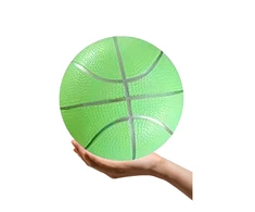 Lean Toys Žalias guminis kamuolys 20 cm