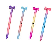 Lean Toys Spalvotas rašiklis su kaspinu, 0,7 mm