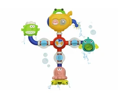 Lean Toys Vandens žaislas voniai - robotas su siurbtukais
