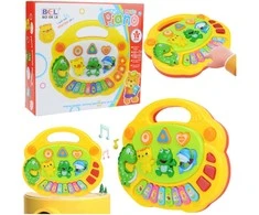 Lean Toys Interaktyvus edukacinis žaidimas fortepijono muzika vaikams