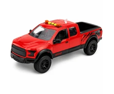 Lean Toys Žaislinis automobilis su šviesos ir garso efektais, raudonas, 34 x 12 x 14 cm