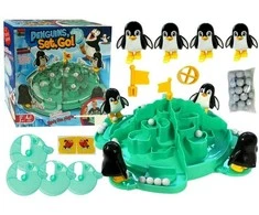 Lean Toys Žaidimas pingvinų futbolas