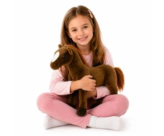Lean Toys Pliušinis arklys 40 cm x 37 cm