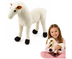 Lean Toys Pliušinis arklys 40 cm × 37 cm