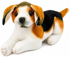 Lean Toys Pliušinis žaislas - biglis, 25 cm