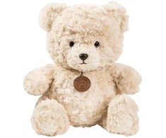 Lean Toys Pliušinis žaislas - smėlio spalvos meškinas, 25 cm