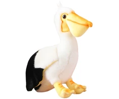 Lean Toys Pliušinis žaislas - pelikanas, 24 cm