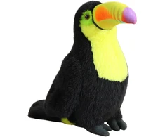 Lean Toys Pliušinis žaislas - tukanas, 20 cm