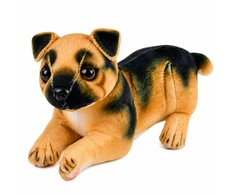Lean Toys Pliušinis žaislas - vokiečių aviganis, 25 cm