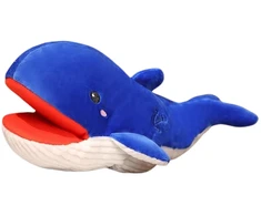Lean Toys Pliušinis žaislas - banginis, 30 cm