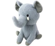 Lean Toys Pliušinis žaislas - pilkas dramblys, 36 cm