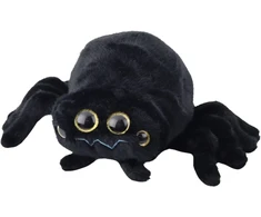 Lean Toys Pliušinis žaislas - juodas voras, 30 cm