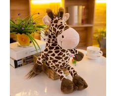 Lean Toys Pliušinis žaislas - žirafa, 28 cm