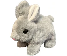 Lean Toys Pliušinis žaislas - zuikutis, 18 cm