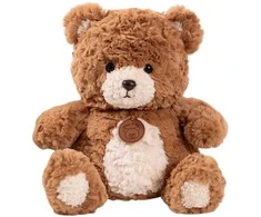 Lean Toys Plušinis meškiukas su pakabuku, 25 cm