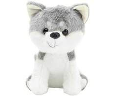 Lean Toys Vilko pliušinis žaislas, 20 cm
