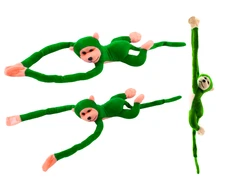 Lean Toys Pliušinė beždžionė su garsu, 80 cm