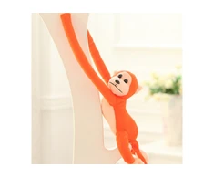 Lean Toys Pliušinė beždžionėlė su garsu, 80 cm