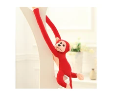 Lean Toys Pliušinis Beždžionės Žaislas su Garsu, 80 cm