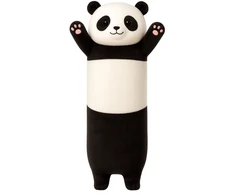 Lean Toys Minkštas panda volelis pagalvė 70 cm