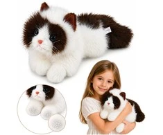 Lean Toys Pliušinis persų katinas su pasunkintomis letenomis, 50 cm