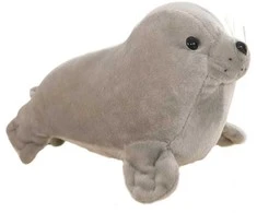 Lean Toys Pliušinis Pilkas Ruonis, 20 cm