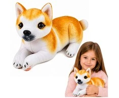 Lean Toys Pliušinis šiba inu šuo 25 cm