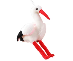 Lean Toys Minkštas gandras 37 cm
