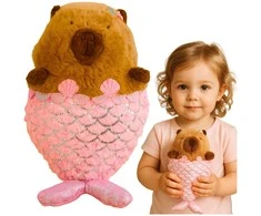 Lean Toys Žaislinė kapibara undinėlė 28 cm
