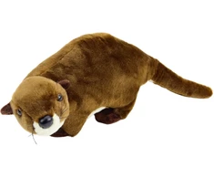 Lean Toys Pliušinis žaislas - ūdra, 37 cm