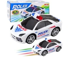 Lean Toys Interaktyvus Policijos Automobilis su Šviesomis ir Garsais