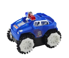Lean Toys 360° POLICIJOS AUTOMOBILIS SU ŠVIESOMIS IR GARSU