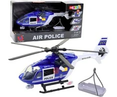 Lean Toys Policijos sraigtasparnis su šviesomis ir garsais 1:14