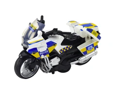 Lean Toys Policijos Motociklas su Trinties Pavarą