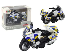 Lean Toys Policijos Motociklas su Trinties Pavarą