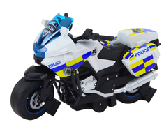 Lean Toys Policijos motociklas su šviesomis ir garsais vaikams