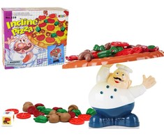 Lean Toys Stalo žaidimas „Paruošk savo picą“ šeimai