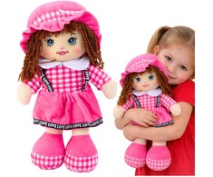 Lean Toys Rožinė lėlytė 35 cm
