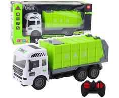 Lean Toys Nuotoliniu būdu valdomas RC šiukšliavežis vaikams
