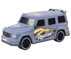 Lean Toys Nuotolinio valdymo automobilis su dinozauru, 1:10 mastelis, pilkas