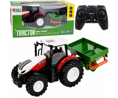 Lean Toys Traktorius su sėjėju 1:24