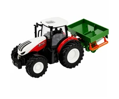 Lean Toys Traktorius su sėjėju 1:24
