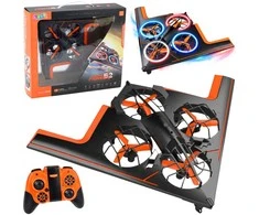 Lean Toys Nuotoliniu būdu valdomas keturkojis dronas 22 × 22 cm