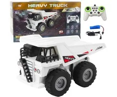 Lean Toys Nuotoliniu būdu valdomas sunkvežimis su šviesomis ir garsais 1:24