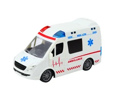 Lean Toys Nuotolinio valdymo greitosios pagalbos automobilis