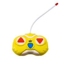 Lean Toys Mėlynas nuotoliniu būdu valdomas automobilis mažyliams - Ryklys